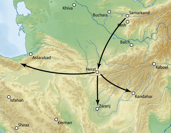 پرونده:Timur East Persia campaign.jpg