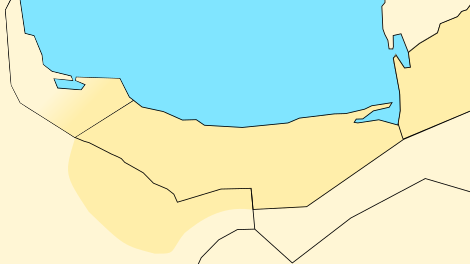 نقشه طبرستان و مناطق اطراف آن