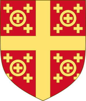 Arms of Courtenay-Constantinople.svg