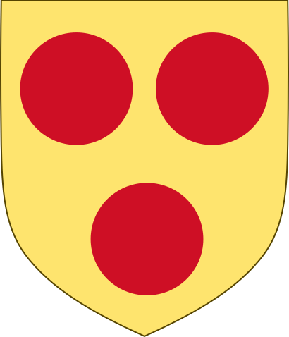 پرونده:Arms of the House of Courtenay (undifferencied arms).svg