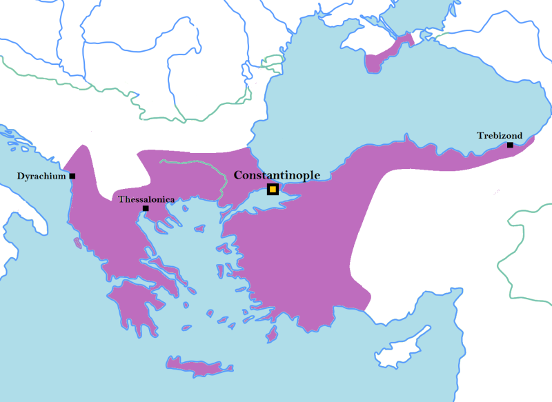 پرونده:Byzantine Empire 1203 AD Zoom.png