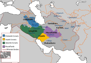 Chupanid - Jalayerid dynasty 1337–1432 ad.png