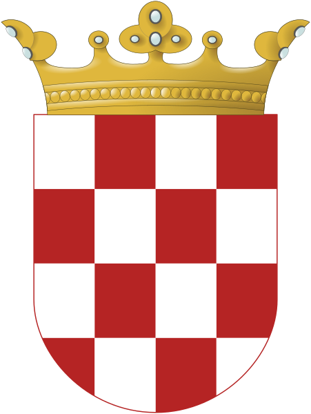 پرونده:Coat of arms of Croatia 1495.svg