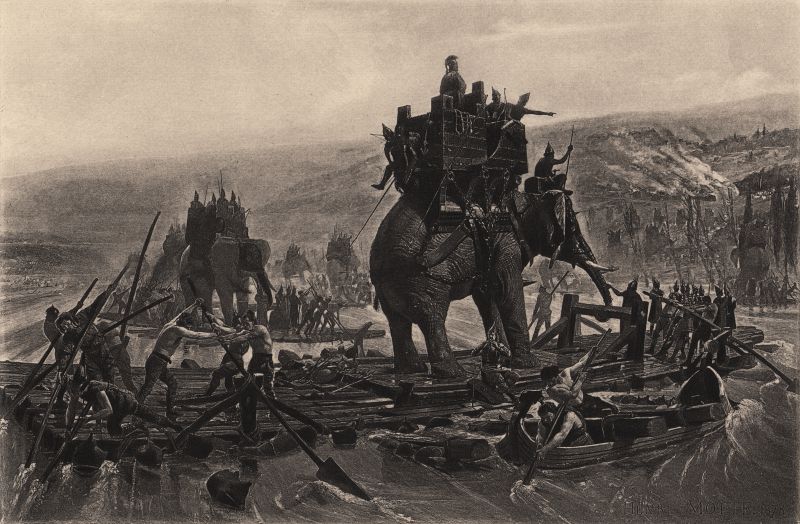 پرونده:Hannibal traverse le Rhône Henri Motte 1878.jpg