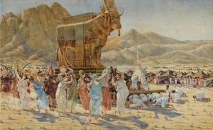 Motte Tanz der Isrealiten ums Goldene Kalb (1899).jpg