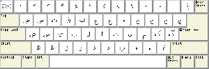 Persian keyboard layout, unshifted.gif