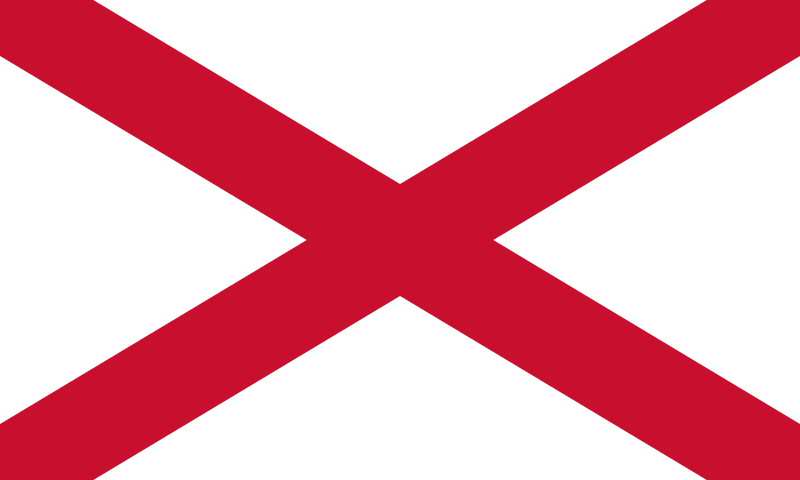 پرونده:Saint Patrick's Saltire.svg