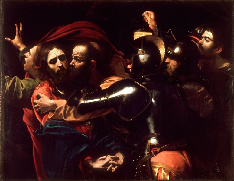 پرونده:The Taking of Christ-Caravaggio (c.1602).jpg