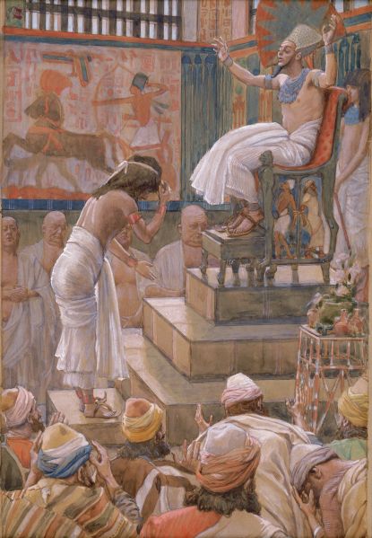 پرونده:Tissot Joseph and His Brethren Welcomed by Pharaoh.jpg
