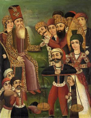 Yusuf appears before the pharaoh (late19th century).jpg